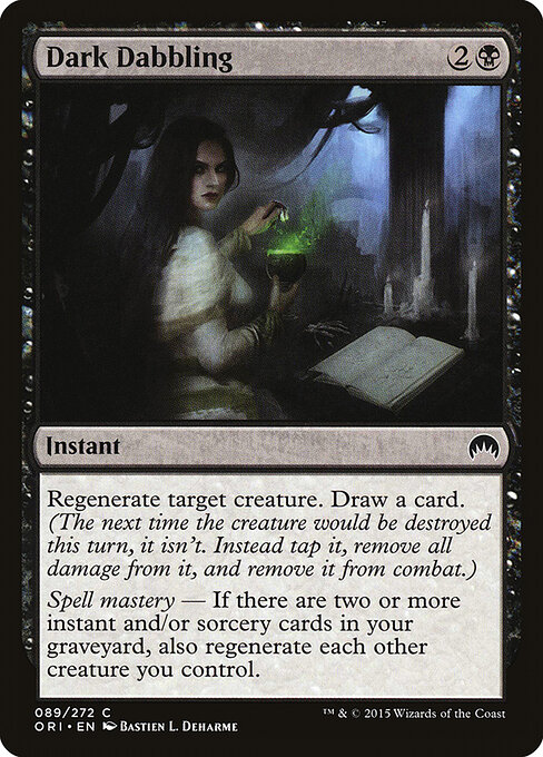 Dark Dabbling — Front