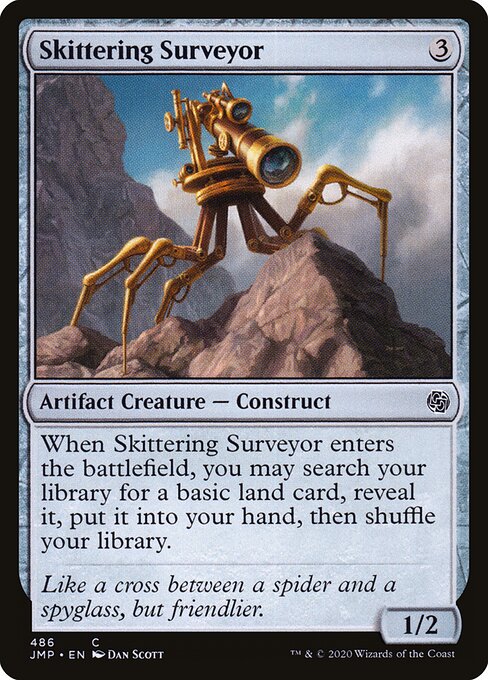 Skittering Surveyor — Front