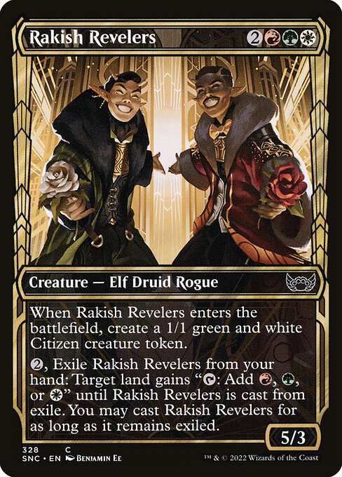 Rakish Revelers (Showcase) — Front