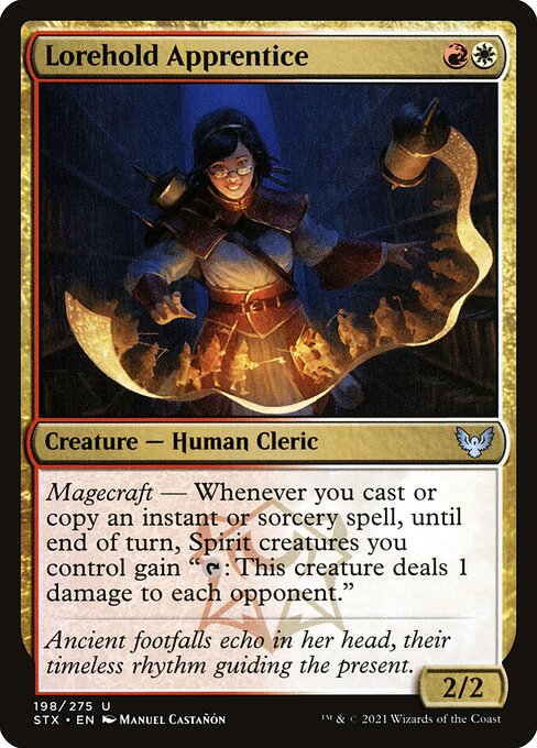 Lorehold Apprentice — Front