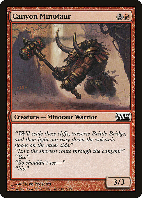 Canyon Minotaur — Front