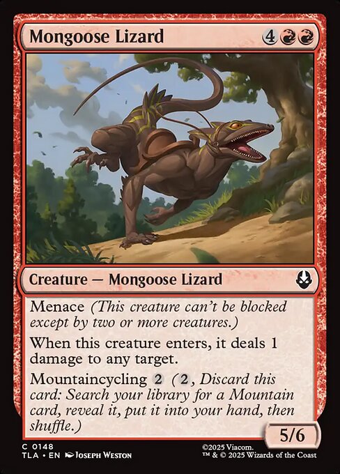 Mongoose Lizard — Front
