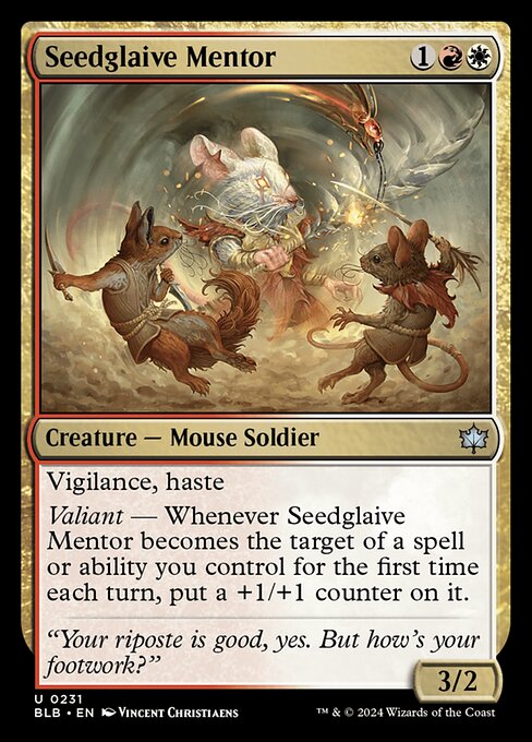 Seedglaive Mentor — Front