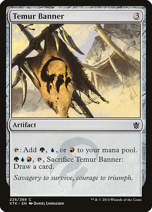 Temur Banner — Front