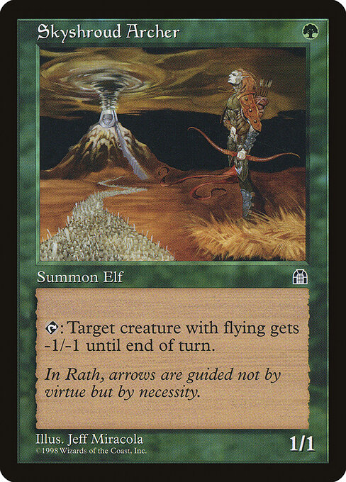 Skyshroud Archer — Front
