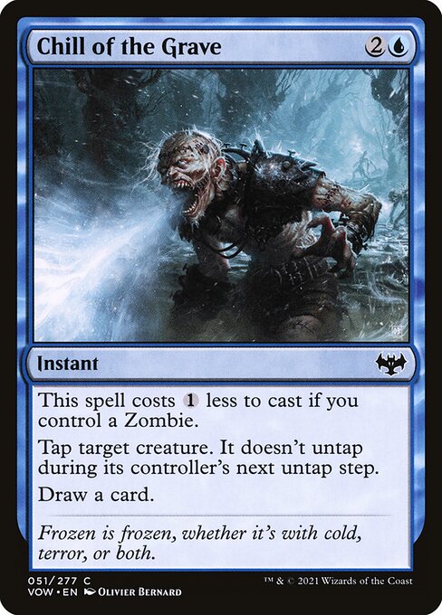 Chill of the Grave — Front