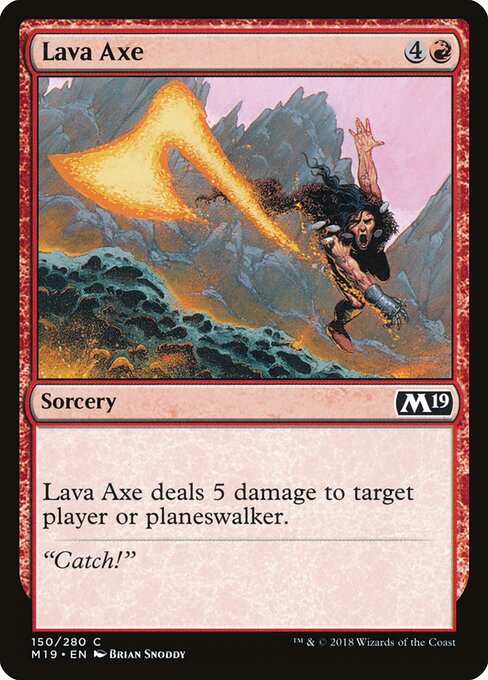 Lava Axe — Front