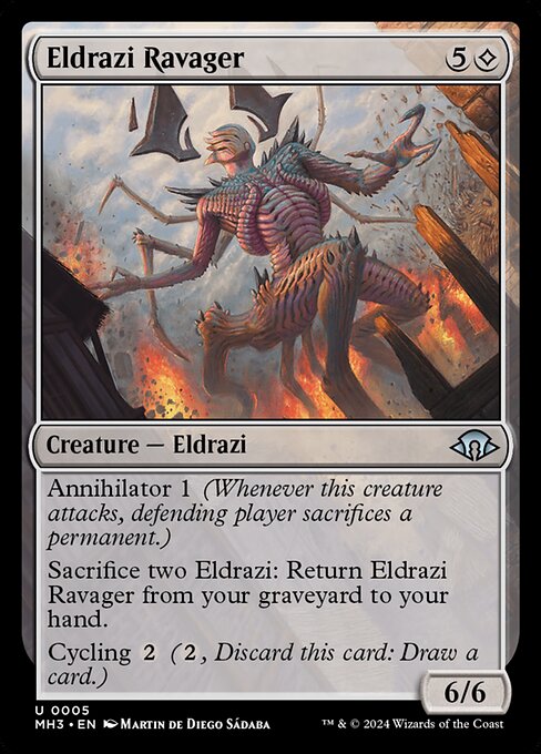 Eldrazi Ravager — Front