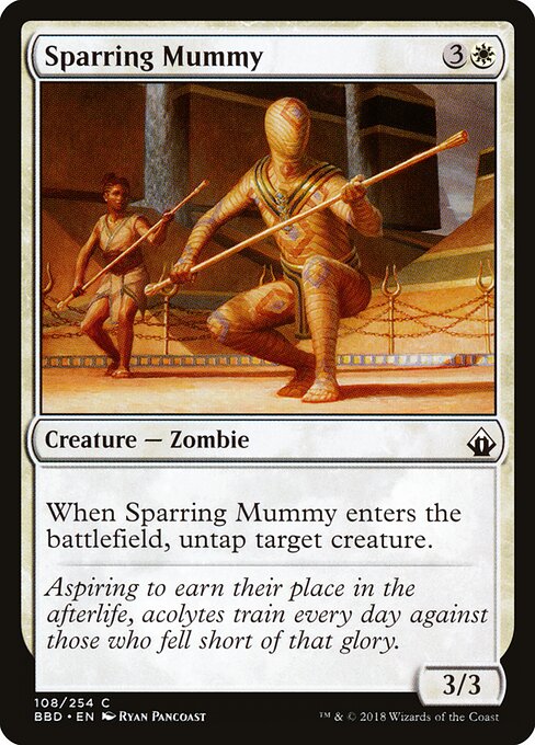 Sparring Mummy — Front