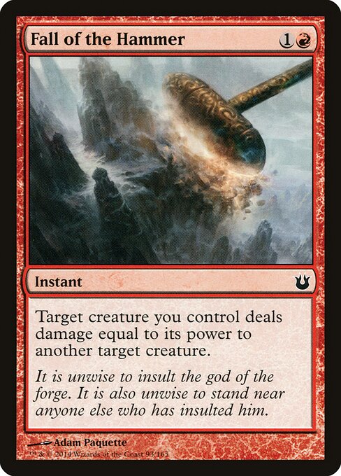 Fall of the Hammer — Front