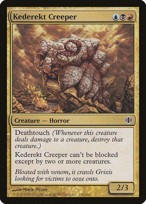 Kederekt Creeper — Front