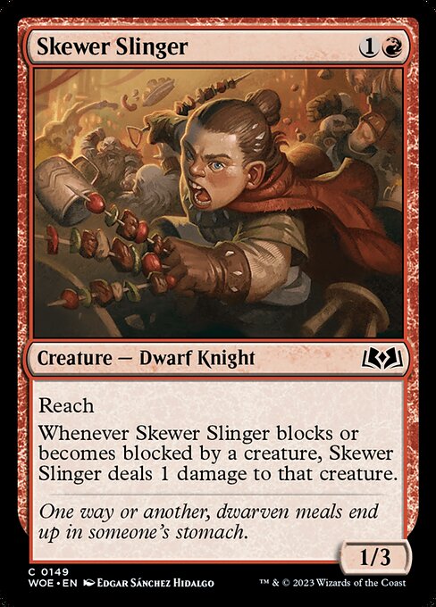 Skewer Slinger — Front