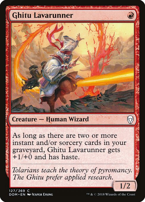 Ghitu Lavarunner — Front