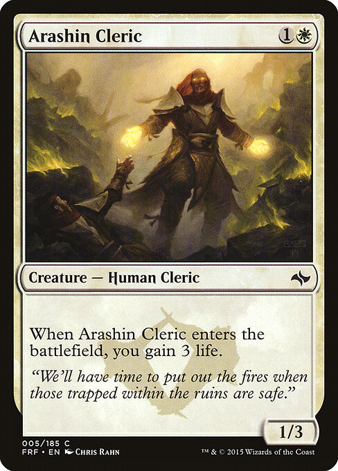 Arashin Cleric — Front