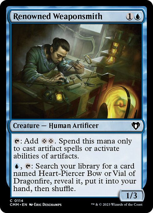 Renowned Weaponsmith — Front