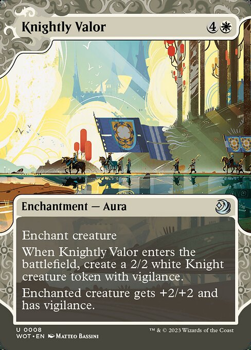 Knightly Valor — Front