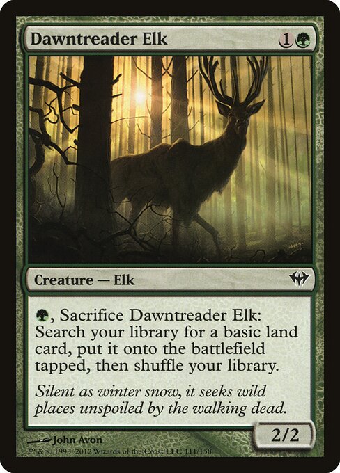 Dawntreader Elk — Front
