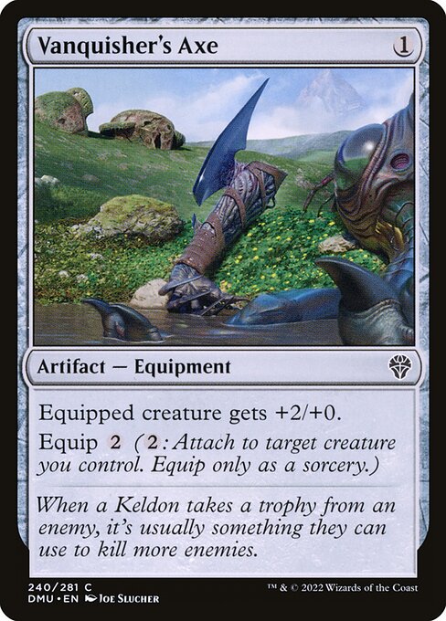 Vanquisher's Axe — Front