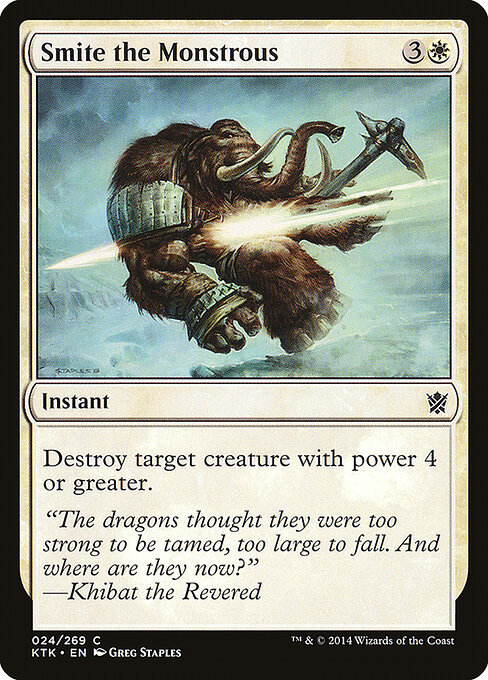 Smite the Monstrous — Front