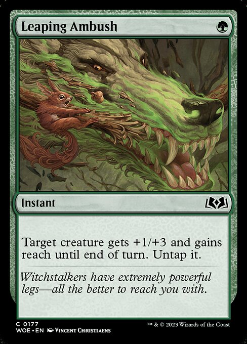 Leaping Ambush — Front