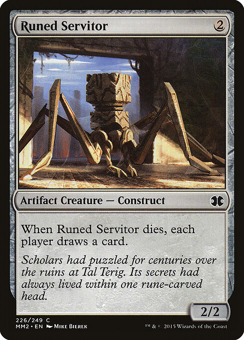 Runed Servitor — Front