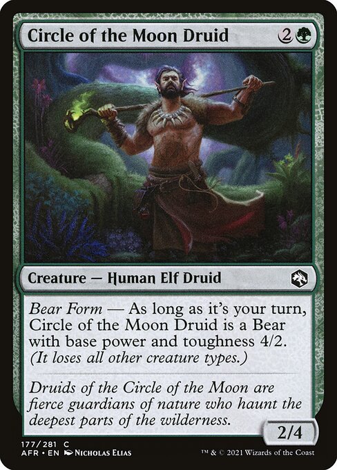 Circle of the Moon Druid — Front