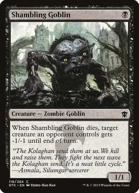 Shambling Goblin — Front