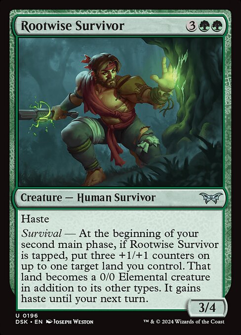 Rootwise Survivor — Front