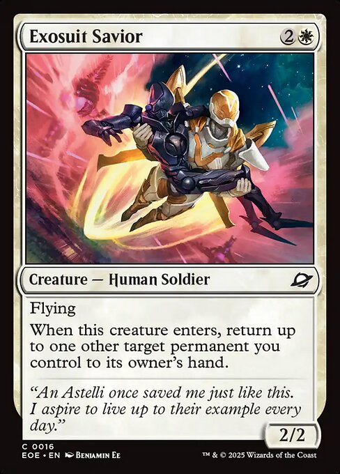 Exosuit Savior — Front