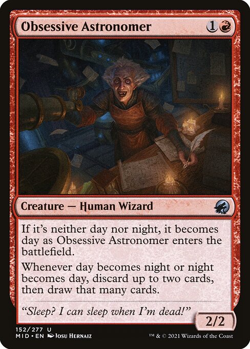 Obsessive Astronomer — Front