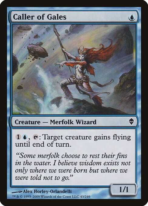 Caller of Gales — Front