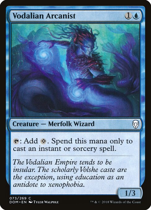 Vodalian Arcanist — Front