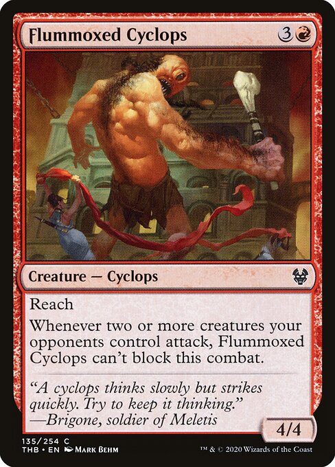 Flummoxed Cyclops — Front