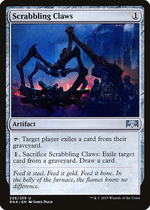 Scrabbling Claws — Front