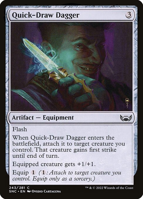 Quick-Draw Dagger — Front