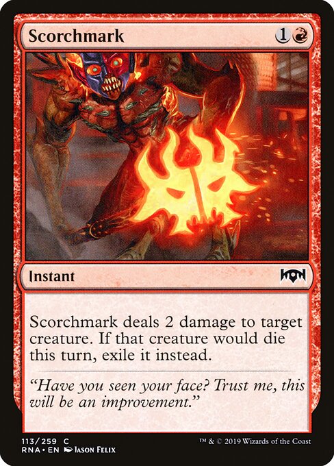 Scorchmark — Front