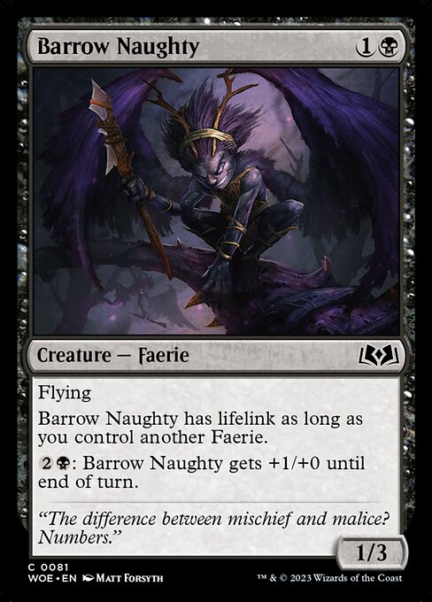 Barrow Naughty — Front