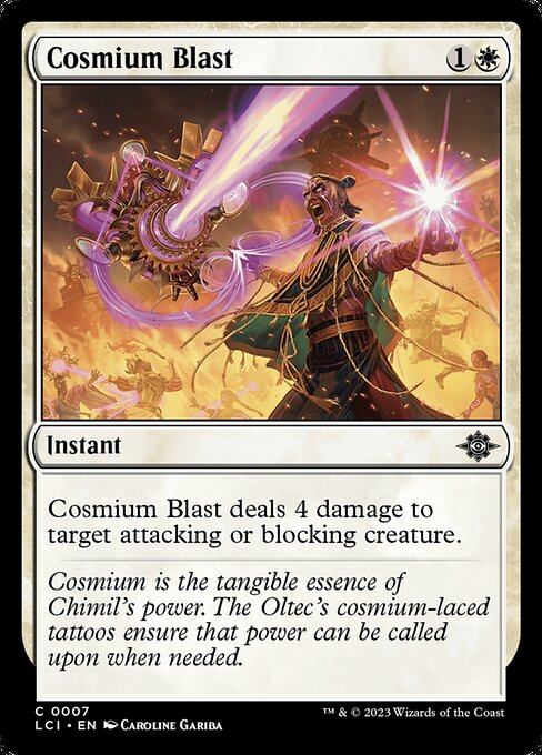 Cosmium Blast — Front