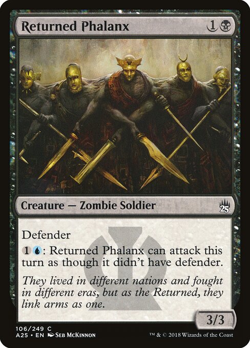 Returned Phalanx — Front