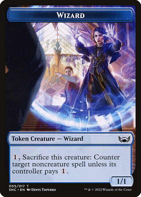 Wizard Token — Front