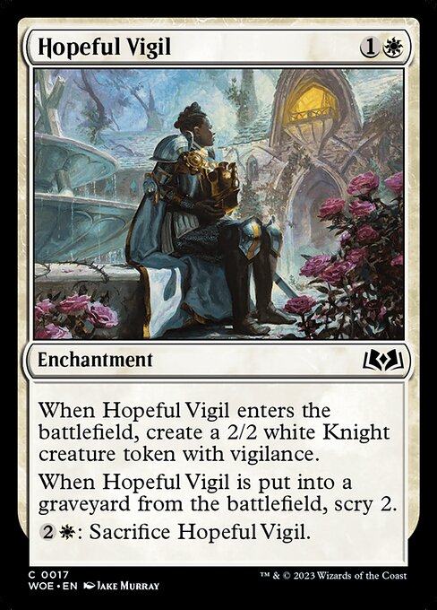 Hopeful Vigil — Front