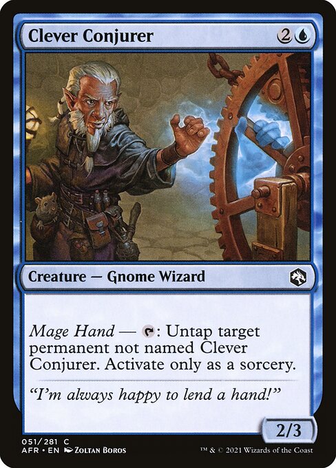 Clever Conjurer — Front