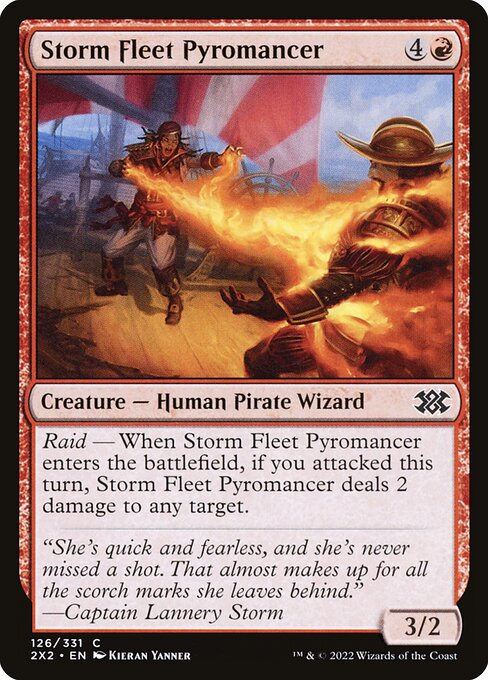 Storm Fleet Pyromancer — Front
