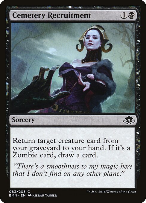 Cemetery Recruitment — Front