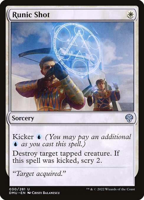 Runic Shot — Front