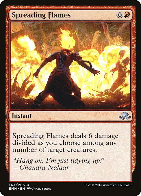 Spreading Flames — Front