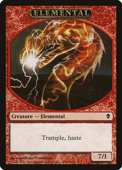 Elemental Token — Front