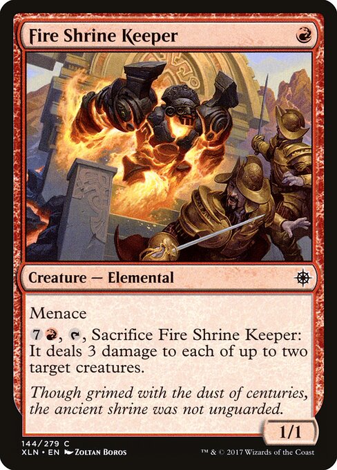Fire Shrine Keeper — Front