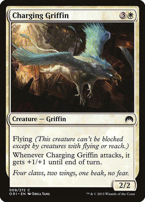 Charging Griffin — Front