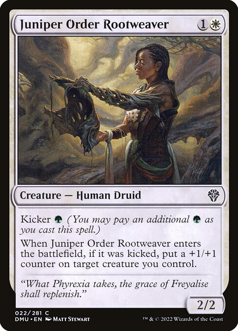Juniper Order Rootweaver — Front